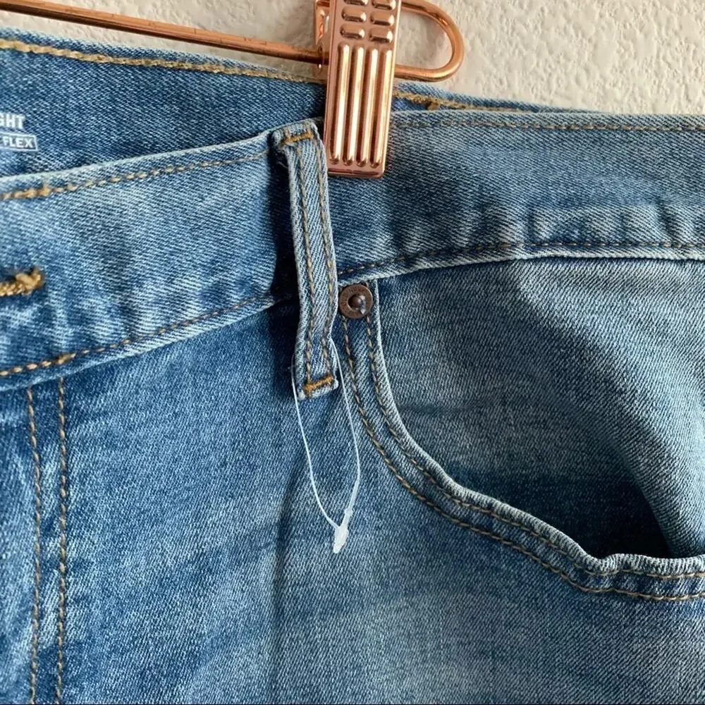 Old Navy Men's Straight Jeans Built in Flex 38 X 32